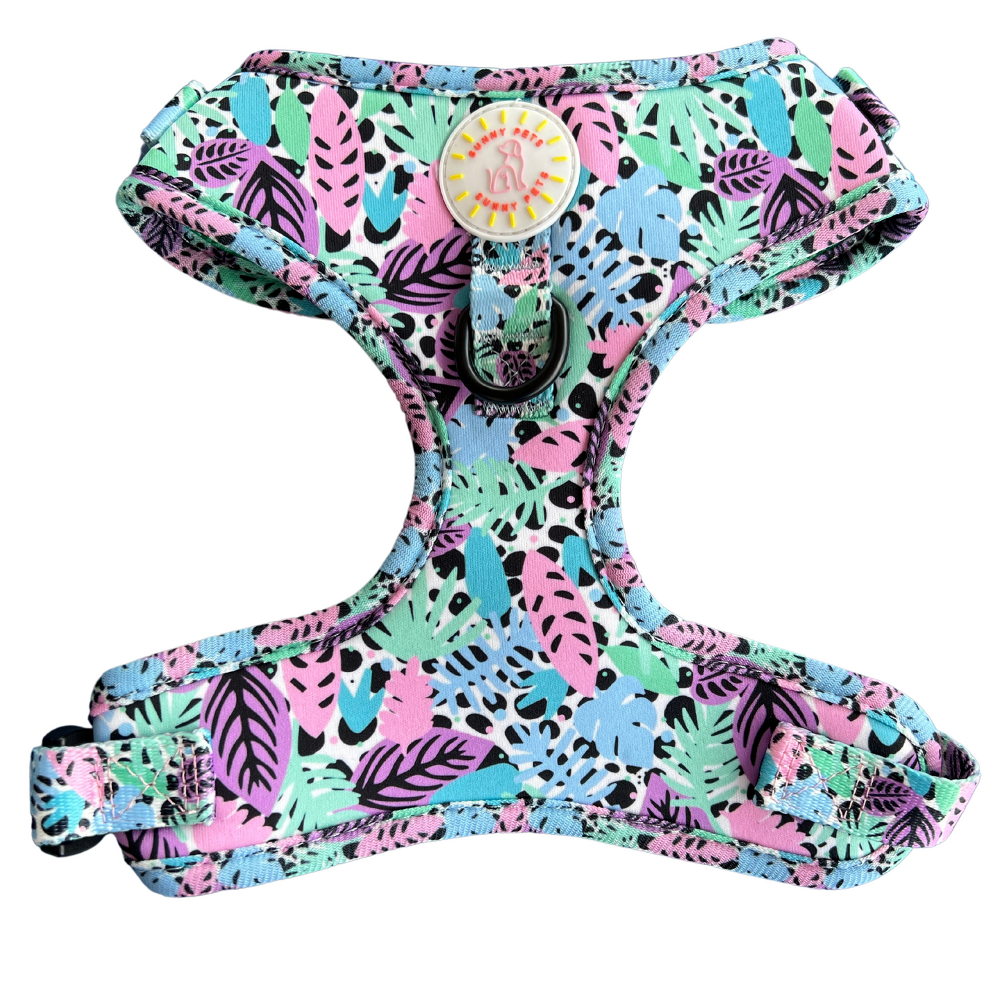 Neon Jungle Adjustable Dog Harness