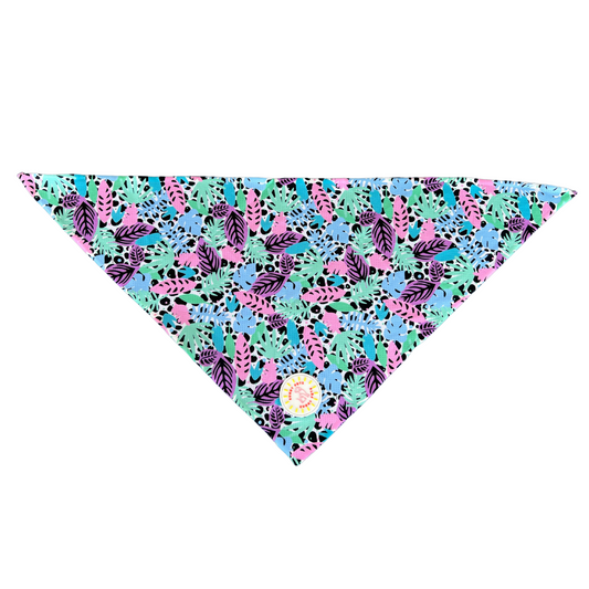 Neon Jungle Dog Bandana