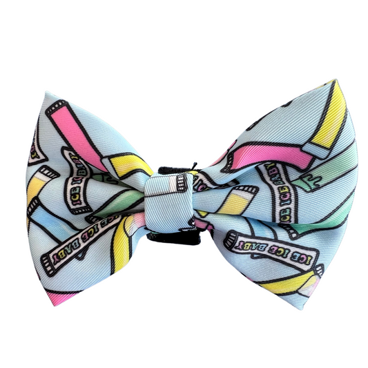 Ice Ice Baby Dog Bow tie