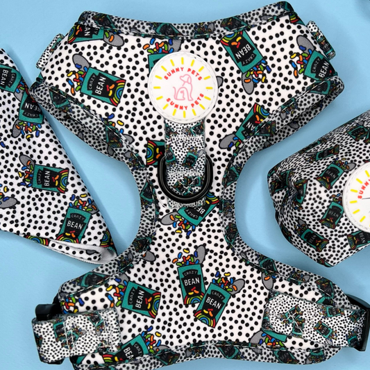 Crazy Beans Adjustable Dog Harness