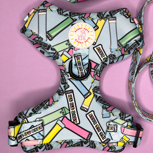 Ice Ice Baby Adjustable Dog Harness