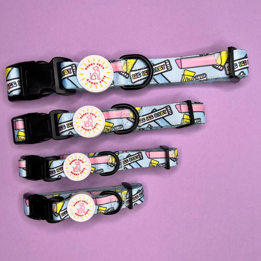 Ice Ice Baby Dog Collar